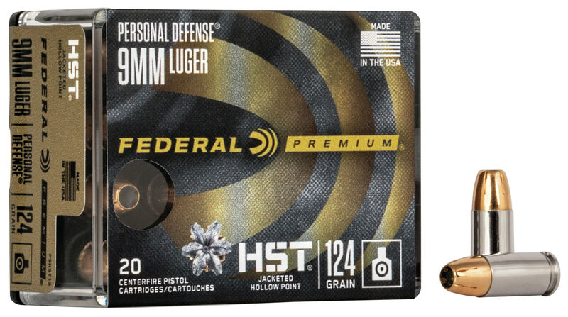 9mm Luger Federal HST 9mm Luger Federal HST